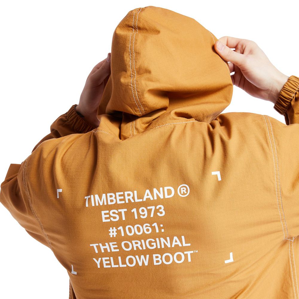 Hanorac Timberland Barbati Maro - Workwear Ripstop Hoodie - Romania - STENFW108